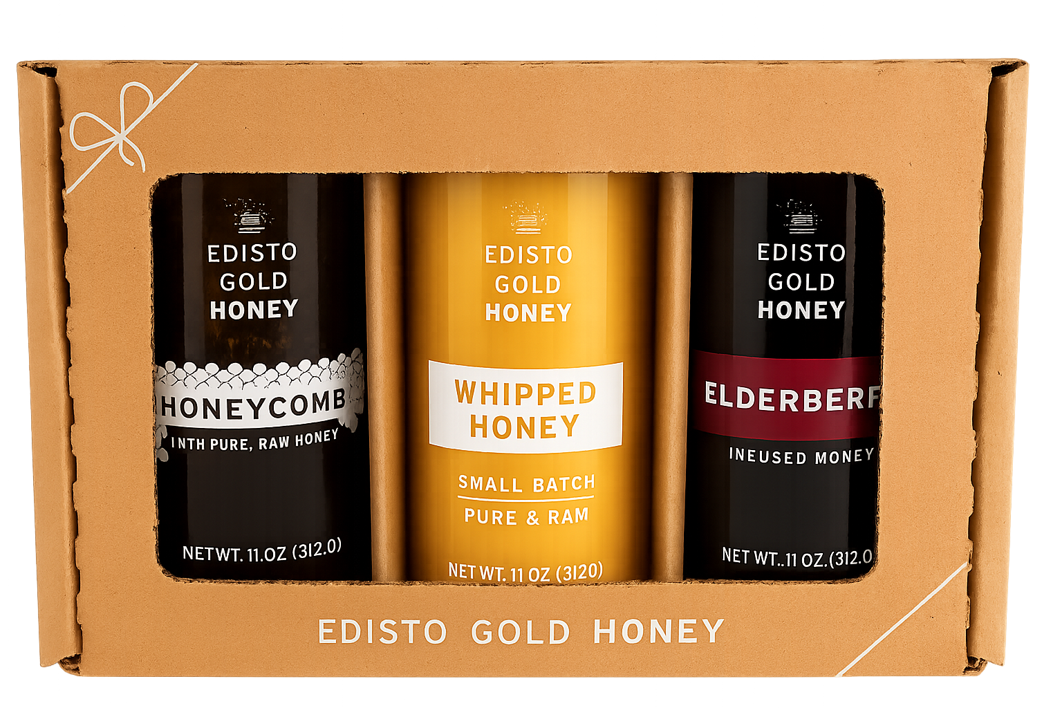Premium 3 Pack Honey Gift