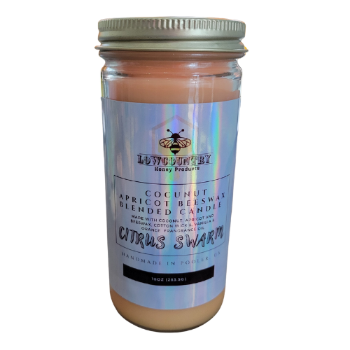 Natural Candles Cotton Wick - Citrus Swarm
