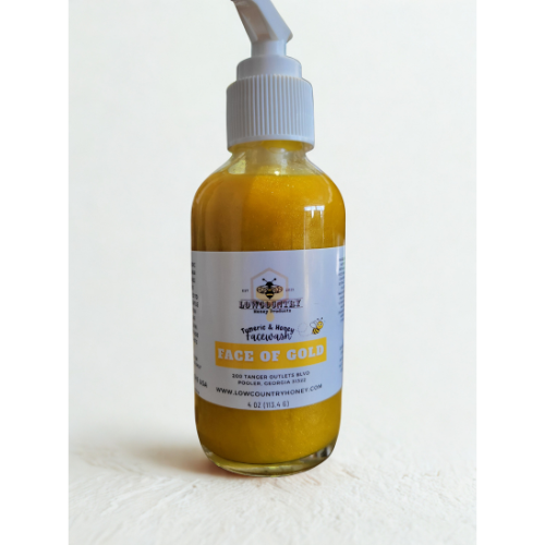 FACE OF GOLD Turmeric and Manuka Honey Brightening Face Cleanser