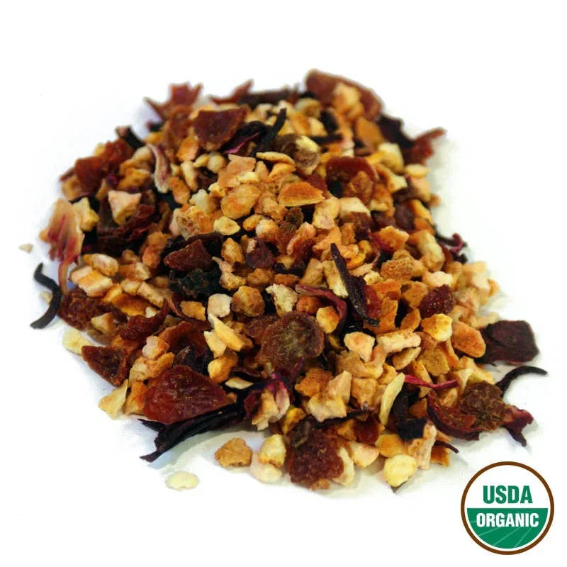Orange-Cranberry Herbal Tisane Organic - Loose Leaf