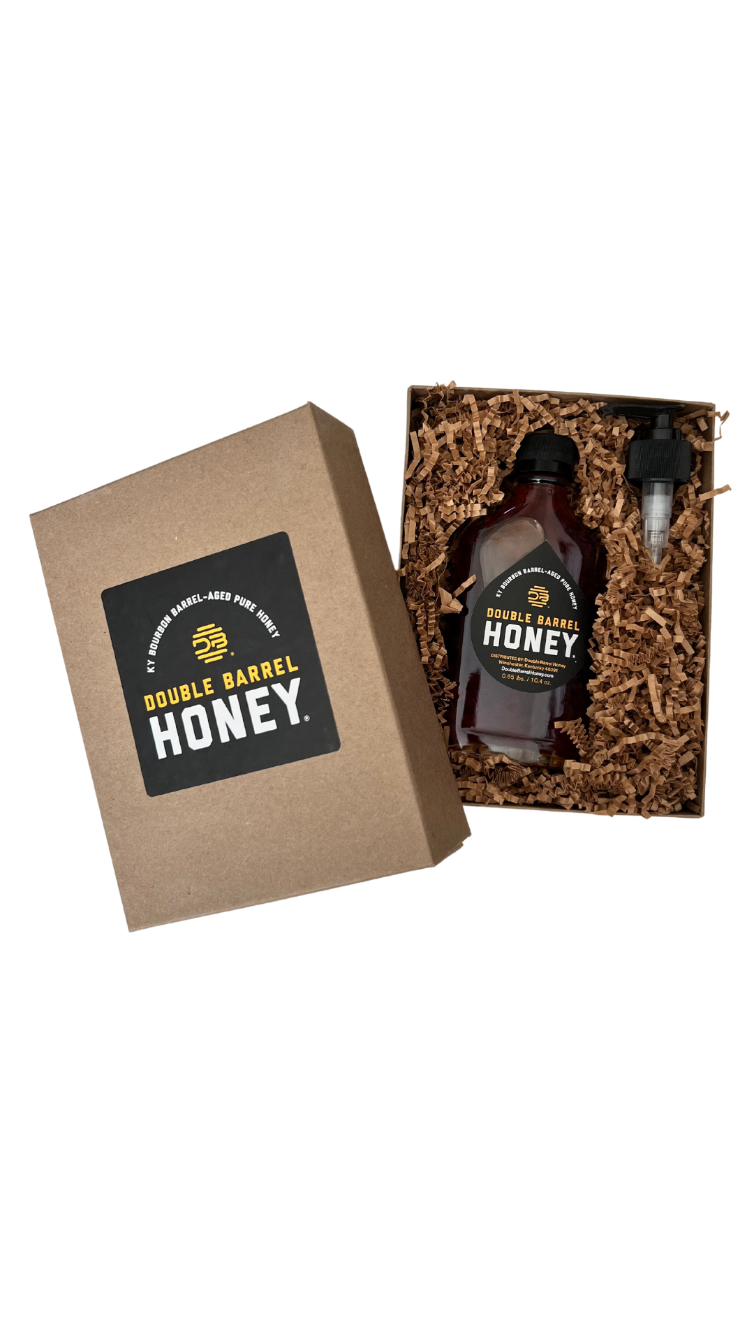 Double Barrel Honey Gift Set